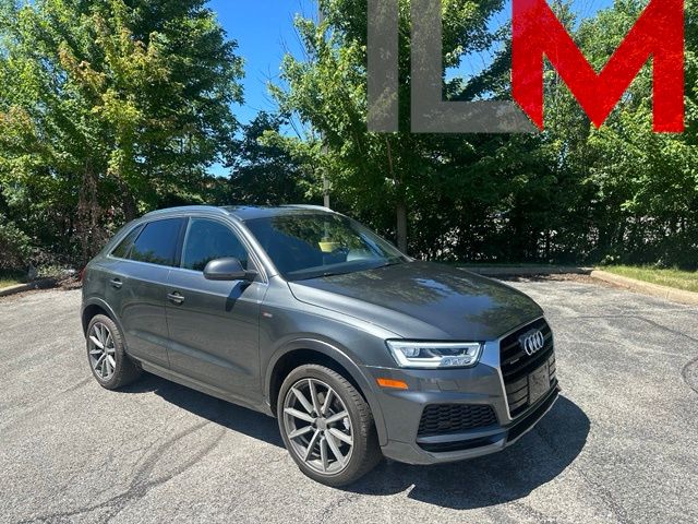 Daytona Gray Pearl 2018 Audi Q3 2.0T quattro Premium Plus SUV / Crossover All-Wheel Drive 6-Speed Automatic