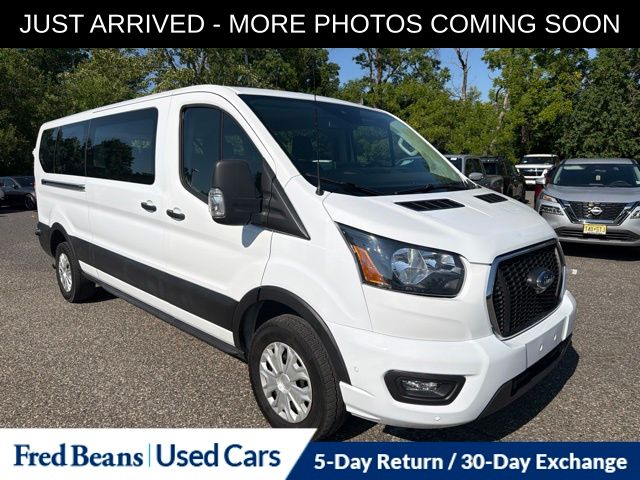 Oxford White 2024 Ford Transit Passenger Van Rear-Wheel Drive