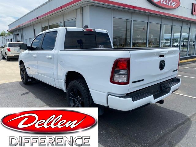 Bright White Clearcoat 2020 RAM 1500 Big Horn Crew Cab 4WD Pickup Truck Four-Wheel Drive 8-Speed Automatic