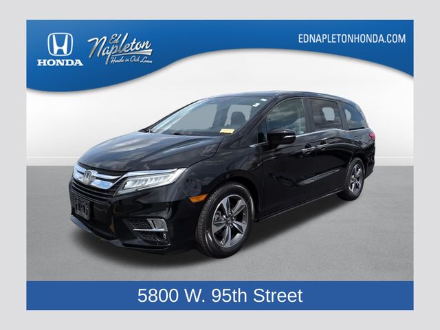 Crystal Black Pearl 2019 Honda Odyssey Touring FWD Minivan Front-Wheel Drive Automatic
