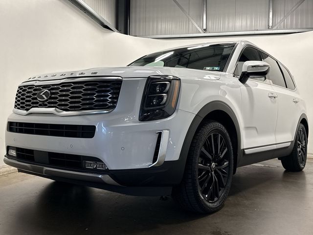 2020 Kia Telluride SX White at Klick Lewis Buick Chevrolet