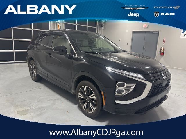 Labrador Black Pearl 2025 Mitsubishi Eclipse Cross SEL S-AWC SUV / Crossover All-Wheel Drive Continuously Variable Transmission