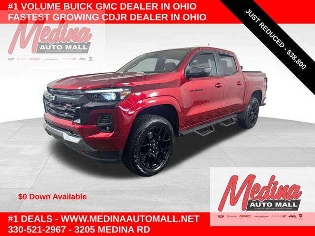 Radiant Red Tintcoat 2025 Chevrolet Colorado Pickup Truck Four-Wheel Drive 8-Speed Automatic