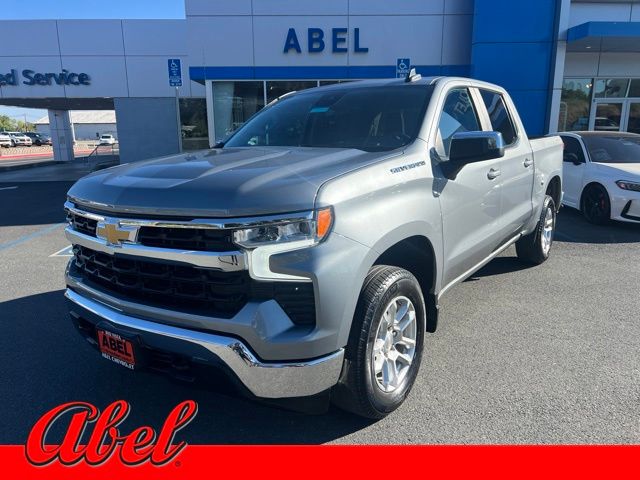 Sterling Gray Metallic 2023 Chevrolet Silverado 1500 Pickup Truck Four-Wheel Drive 8-Speed Automatic