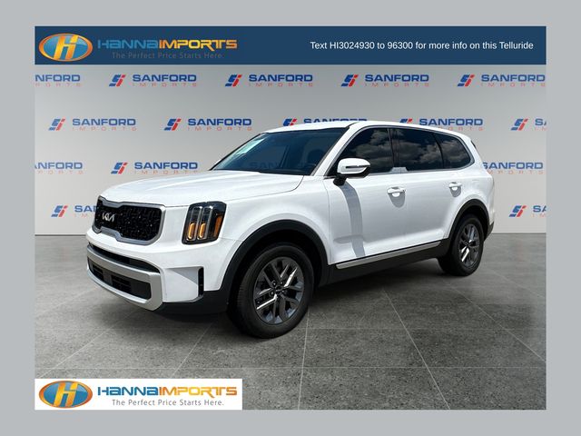Glacial White Pearl 2024 Kia Telluride SUV / Crossover Front-Wheel Drive 8-Speed Automatic