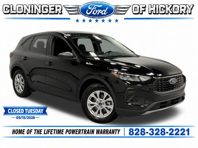Agate Black Metallic 2025 Ford Escape SUV / Crossover Front-Wheel Drive 8-Speed Automatic