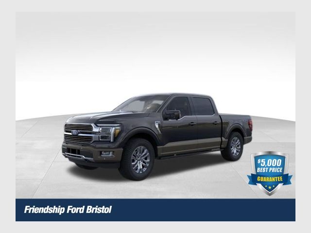 Agate Black Metallic 2026 Ford F-150 King Ranch SuperCrew 4WD Pickup Truck Four-Wheel Drive Automatic