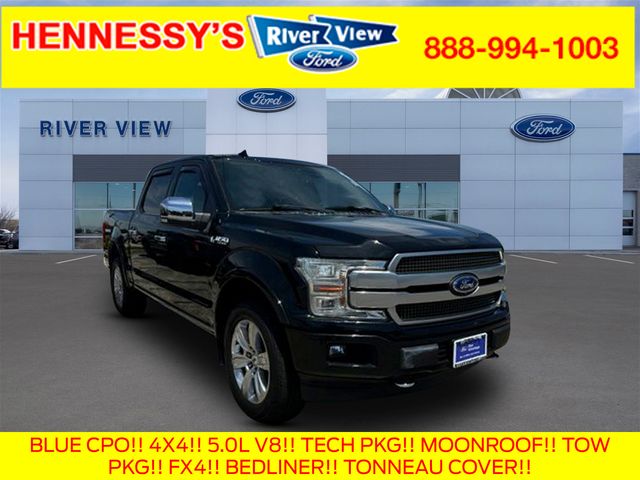 Agate Black Metallic 2019 Ford F-150 Pickup Truck Four-Wheel Drive Automatic