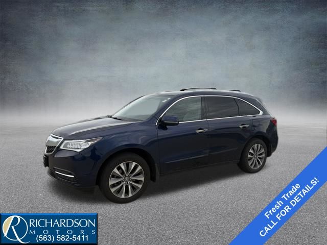 Blue 2014 Acura MDX SH-AWD with Technology Package SUV / Crossover All-Wheel Drive 6-Speed Automatic