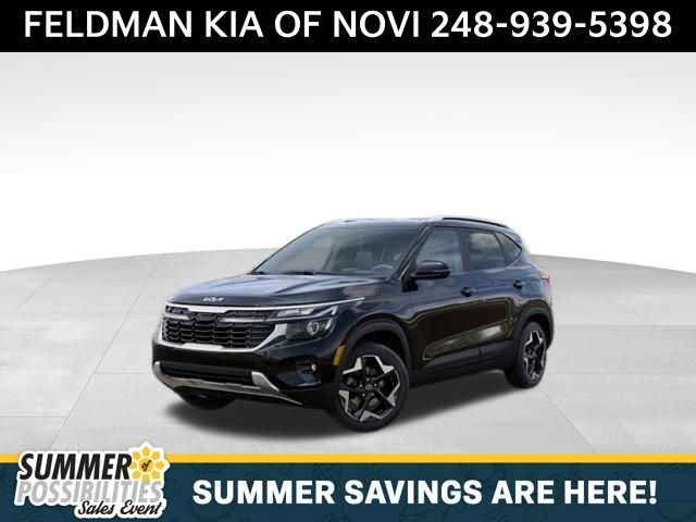 Fusion Black 2026 Kia Seltos S FWD SUV / Crossover Front-Wheel Drive Continuously Variable Transmission