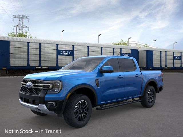 Velocity Blue Metallic 2026 Ford Ranger Lariat SuperCrew 4WD Pickup Truck Four-Wheel Drive Automatic