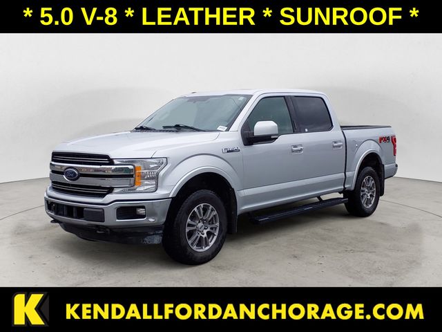 Ingot Silver 2018 Ford F-150 Pickup Truck Four-Wheel Drive Automatic
