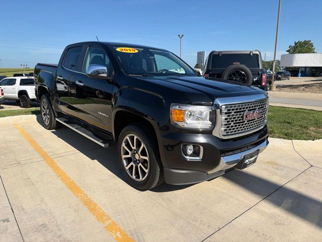 Onyx Black 2019 GMC Canyon Pickup Truck Four-Wheel Drive 8-Speed Automatic