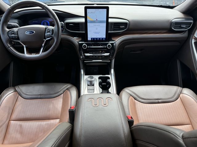 2023 Ford Explorer King Ranch White at Classic Elite Chevrolet Hwy 6