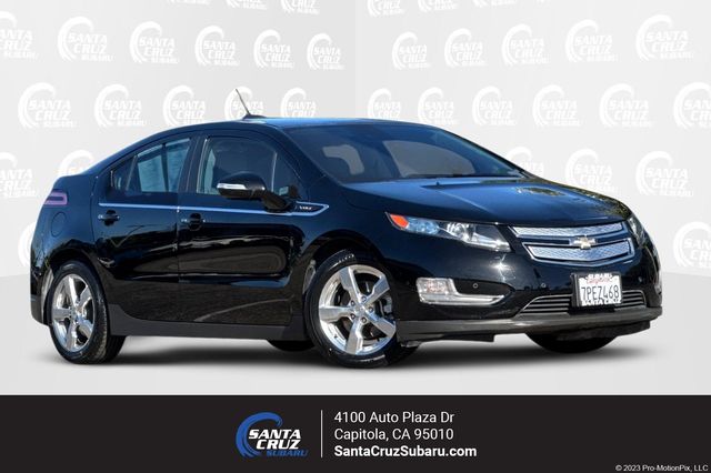 Black 2015 Chevrolet Volt Hatchback Front-Wheel Drive 1-Speed Automatic