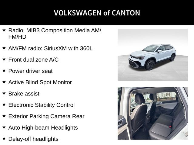 2025 Volkswagen Taos 1.5T SE photo