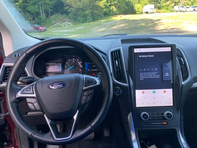 Certified Used 2022 Red Ford Titanium image 25