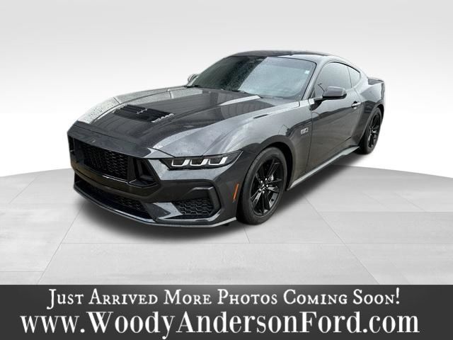 Dark Matter Gray Metallic 2024 Ford Mustang Coupe Rear-Wheel Drive 6-Speed Manual