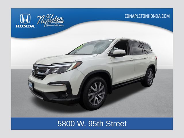 White Diamond Pearl 2019 Honda Pilot EX-L AWD with Navigation and RES SUV / Crossover All-Wheel Drive 6-Speed Automatic