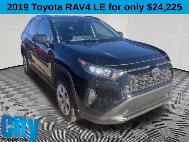 Midnight Black Metallic 2019 Toyota RAV4 SUV / Crossover All-Wheel Drive 8-Speed Automatic