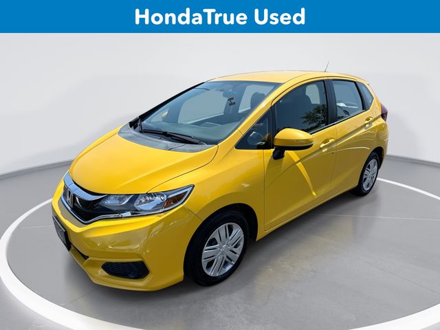 Helios Yellow Pearl 2019 Honda Fit Hatchback Front-Wheel Drive Continuously Variable Transmission
