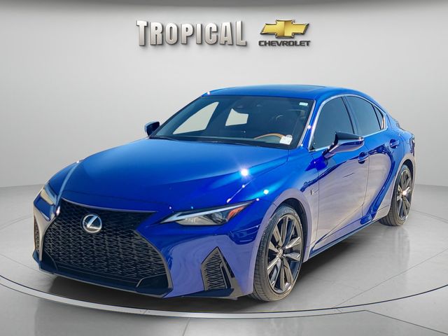 Blue 2024 Lexus IS Sedan Rear-Wheel Drive 8-Speed Automatic