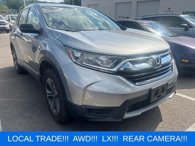 Lunar Silver Metallic 2018 Honda CR-V SUV / Crossover All-Wheel Drive Continuously Variable Transmission