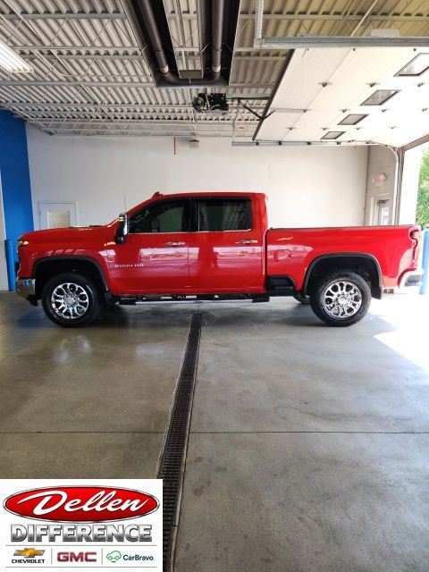 Red Hot 2024 Chevrolet Silverado 2500HD Pickup Truck Four-Wheel Drive Automatic