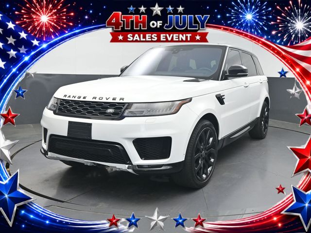 White 2021 Land Rover Range Rover Sport SUV / Crossover All-Wheel Drive 8-Speed Automatic