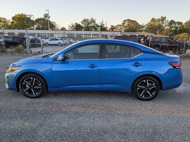 2024 Nissan Sentra SV Blue at Coastal Chevrolet Cadillac