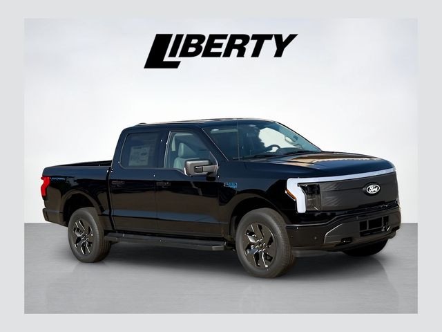 Black Metallic 2025 Ford F-150 Lightning Pickup Truck All-Wheel Drive Automatic