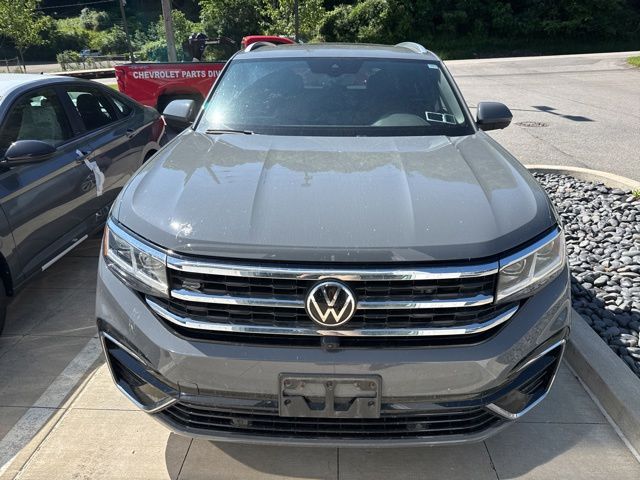 2023 Volkswagen Atlas Cross Sport 3.6L V6 SEL Premium R-Line Gray at Sutliff Volkswagen