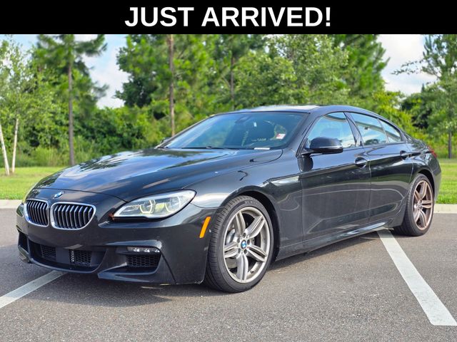 Black Sapphire Metallic 2019 BMW 6 Series Sedan Rear-Wheel Drive 8-Speed Automatic