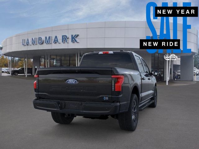 new 2025 Ford F-150 Lightning car, priced at $61,645