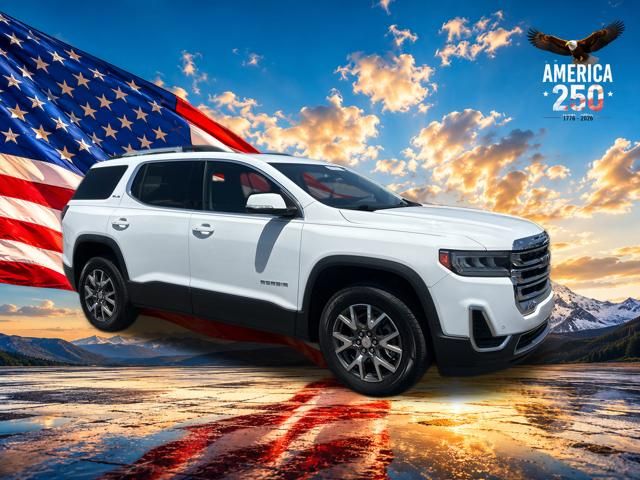 Summit White 2022 GMC Acadia SUV / Crossover Front-Wheel Drive 9-Speed Automatic