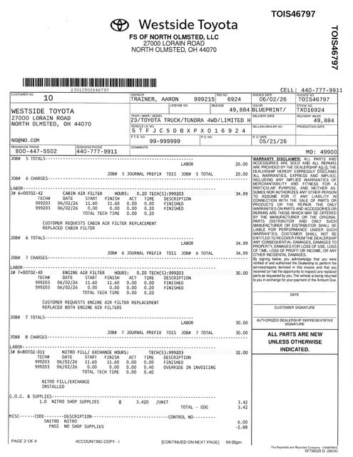 Certified Used 2023 Blueprint Toyota Limited image 26
