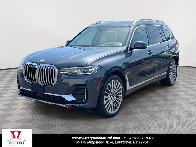 Arctic Gray Metallic 2019 BMW X7 xDrive40i AWD SUV / Crossover All-Wheel Drive 8-Speed Automatic