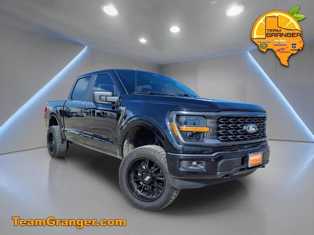Black Metallic 2024 Ford F-150 Pickup Truck Four-Wheel Drive Automatic