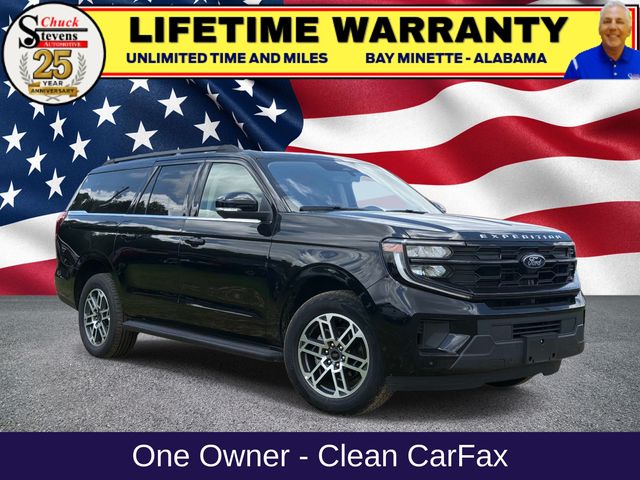 Black Metallic 2025 Ford Expedition MAX Active 4WD SUV / Crossover Four-Wheel Drive Automatic