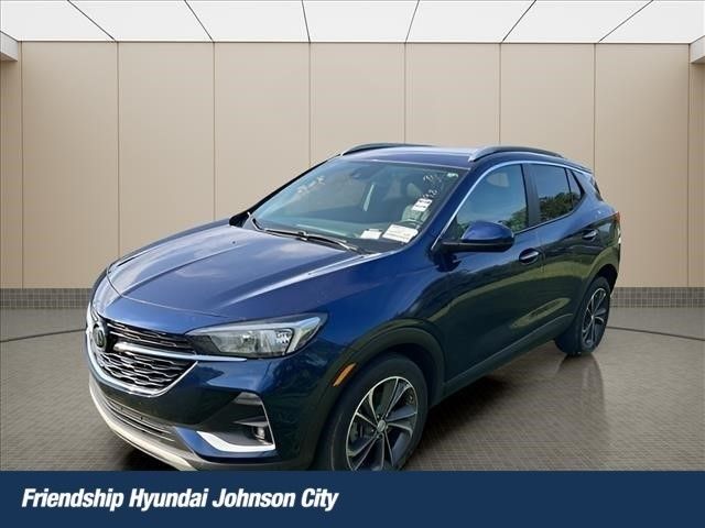 Sapphire Metallic 2023 Buick Encore GX SUV / Crossover Front-Wheel Drive Continuously Variable Transmission