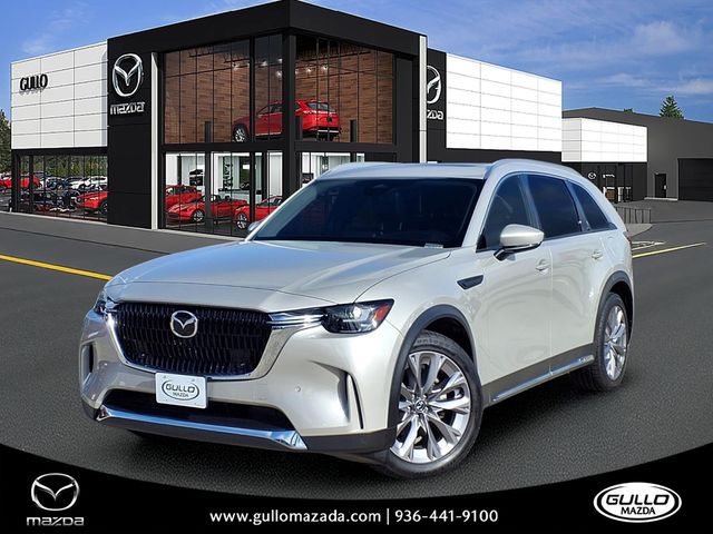 Gray (Platinum Quartz) 2024 Mazda CX-90 SUV / Crossover All-Wheel Drive 8-Speed Automatic