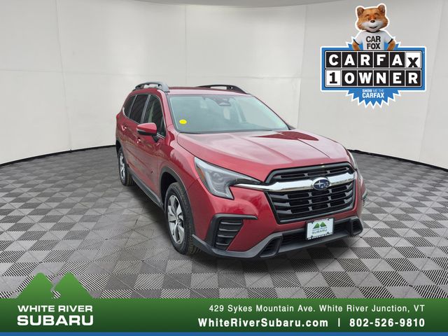 Crimson Red Pearl 2023 Subaru Ascent Premium 7-Passenger AWD SUV / Crossover All-Wheel Drive Continuously Variable Transmission