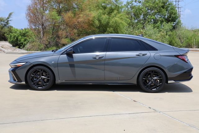 2024 Hyundai Elantra N Line Gray at Bayshore Chrysler Jeep Dodge Ram