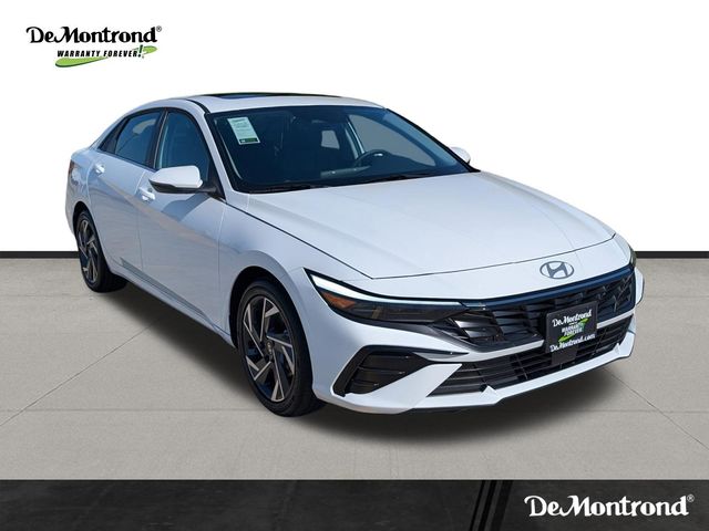 2026 Hyundai Elantra Limited White at Baytown Hyundai