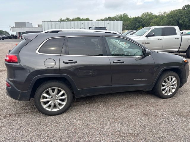 2016 Granite Crystal Metallic Clearcoat Jeep Cherokee Limited 4X4 SUV
