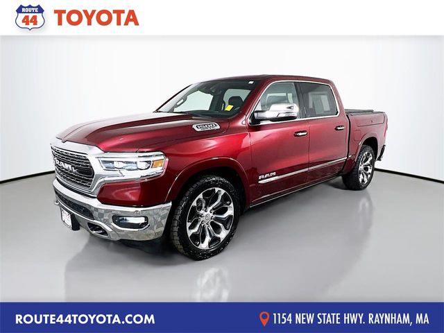 Delmonico Red Pearlcoat 2019 RAM 1500 Limited Crew Cab 4WD Pickup Truck Four-Wheel Drive 8-Speed Automatic