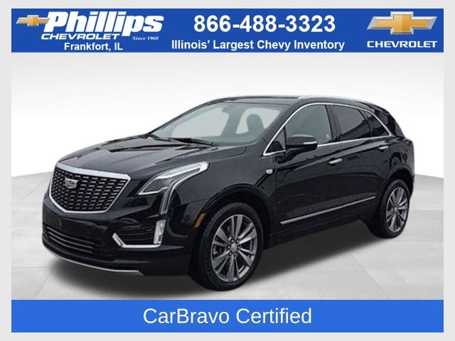 Stellar Black Metallic 2025 Cadillac XT5 Premium Luxury FWD SUV / Crossover Front-Wheel Drive 9-Speed Automatic