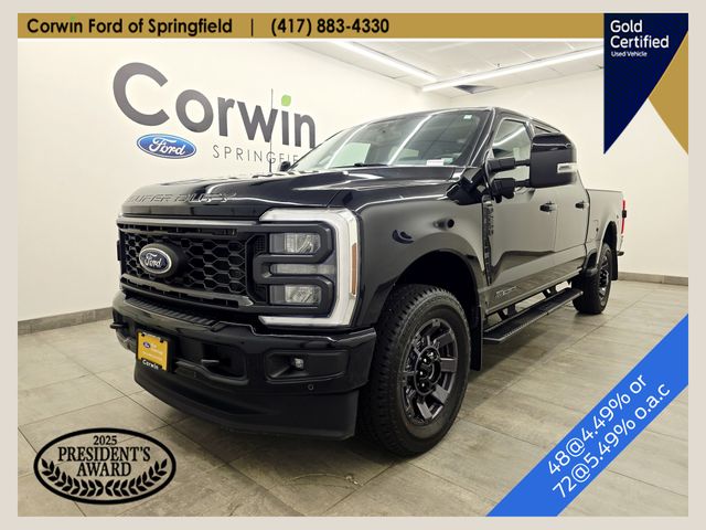 Agate Black Metallic 2024 Ford F-250 Super Duty Pickup Truck Four-Wheel Drive Automatic