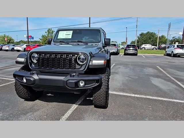 2025 Jeep Wrangler 4-Door Willys 4x4