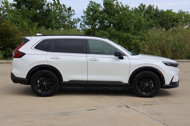 2025 Honda CR-V Hybrid Sport White at Gullo Toyota